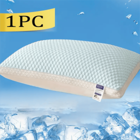 Cooling Breathable Tofu Pillows (Option: Sky Blue)